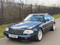 Used Mercedes SL320 1999 Blue Cabriolet