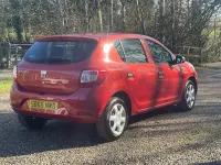 Used Dacia Sandero Ambiance 90 HP (66 kW) 2015 Red Hatchback