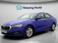 Used Skoda Octavia SE Technology 110 HP (80 kW) 2022 Blue Hatchback