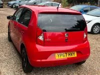 Used Seat Mii Design 60 HP (44 kW) 2017 Red Hatchback