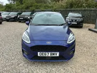 Used Ford Fiesta ST-Line 140 HP (102 kW) 2017 Blue Hatchback