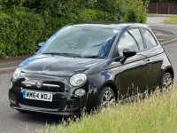Used Fiat 500 S 2014 Black Hatchback