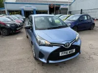 Used Toyota Yaris Active 69 HP (50 kW) 2016 Blue Hatchback