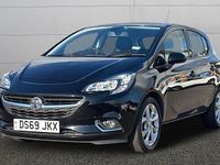 Used Vauxhall Corsa SRi 90 HP (66 kW) 2019 Black Hatchback