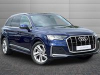 Used Audi Q7 S-Line 286 HP (210 kW) 2023 Navarra blue SUV