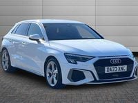 Used Audi A3 S-Line 110 HP (80 kW) 2023 White Sedan
