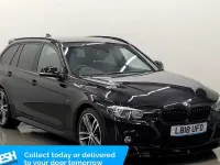 Used BMW 330 M Sport 258 HP (189 kW) 2018 Black Estate