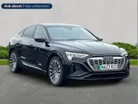 Used Audi Q8 e-tron S-Line 300 kW (408 HP) 2023 Black SUV