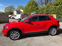 Used VW T-Roc SEL 150 HP (110 kW) 2021 Red SUV