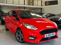 Used Ford Fiesta ST-Line 140 HP (102 kW) 2018 Red Hatchback