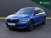 Used Skoda Kamiq Monte Carlo 147 HP (108 kW) 2022 Race blue metallic SUV