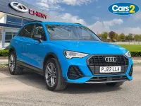 Used Audi Q3 Black Edition 150 HP (110 kW) 2022 Blue SUV