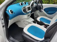 Used Smart ForFour Premium 90 HP (66 kW) 2015 Blue Hatchback