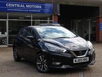 Used Nissan Micra Acenta 90 HP (66 kW) 2019 Black Hatchback