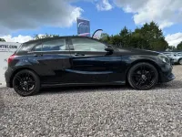 Used Mercedes A200 AMG line 156 HP (114 kW) 2018 Black Hatchback