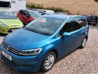 Used VW Touran SEL 150 HP (110 kW) 2026 Blue MPV