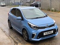 Used Kia Picanto GT-Line S 2019 Blue Hatchback