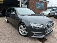Used Audi A4 S-Line 218 HP (160 kW) 2017 Grey Estate