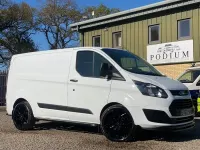 Używany Ford Transit Custom 105 KM (77 kW) 2018 Biały Van