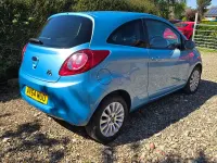 Used Ford Ka Zetec 69 HP (50 kW) 2014 Blue Hatchback