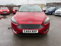 Used Ford Focus Titanium 2014 Red Hatchback