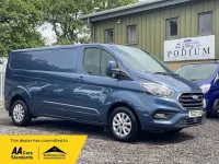 Used Ford Transit Custom Limited 130 HP (95 kW) 2022 Blue Van