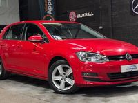 Used VW Golf VII Match 105 HP (77 kW) 2015 Red Hatchback
