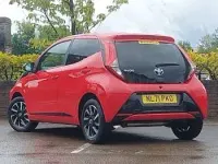 Used Toyota Aygo Trend 72 HP (52 kW) 2021 Red Hatchback