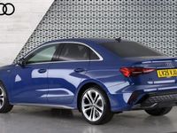 Used Audi A3 S-Line 150 HP (110 kW) 2025 Blue Sedan