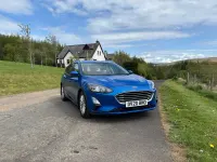 Usado Ford Focus Titanium 2020 Azul Carrinha