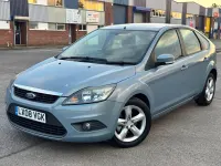Gebraucht Ford Focus Zetec 2008 Blau Kleinwagen