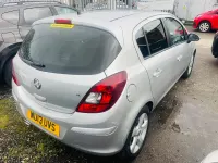 Used Vauxhall Corsa 90 HP (66 kW) 2013 Silver Hatchback