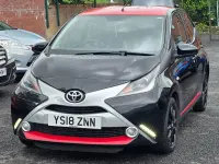 Used Toyota Aygo x-press 2018 Black Hatchback