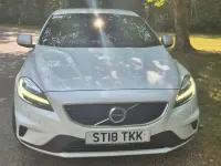 Used Volvo V40 R-Design Pro 2018 White Hatchback