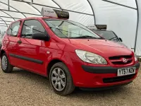 Used Hyundai Getz 62 HP (45 kW) 2007 Red Hatchback