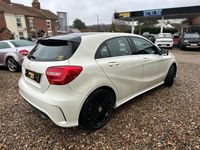 Used Mercedes A180 AMG 109 HP (80 kW) 2014 White Hatchback