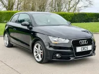 Begagnad Audi A1 S-Line 86 HK (63 kW) 2015 Svart Halvkombi