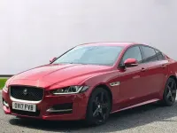 Used Jaguar XE R-Sport 180 HP (132 kW) 2017 Red Sedan