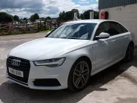 Used Audi A6 Black Edition 190 HP (139 kW) 2016 White Sedan