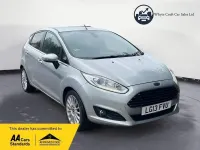 Używany Ford Fiesta Titanium 2013 Srebrny Hatchback