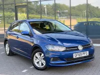 Usado VW Polo SE 2019 Azul Utilitario