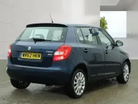 Used Skoda Fabia Elegance 105 HP (77 kW) 2013 Blue Hatchback