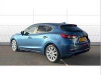 Käytetty Mazda 3 Inclusive 117 HP (86 kW) 2017 Sininen Viistoperä
