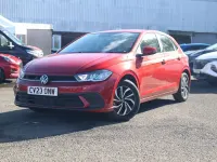 Used VW Polo Life 95 HP (69 kW) 2023 Red Hatchback