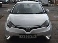 Used MG MG3 106 HP (77 kW) 2015 Silver Hatchback