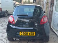 Used Ford Ka Zetec 2009 Black Hatchback