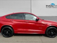 Used BMW X4 M Sport 190 HP (139 kW) 2017 Red SUV