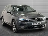 Begagnad VW Tiguan SEL 180 HK (132 kW) 2018 Grå SUV