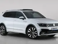 Used VW Tiguan Allspace R-line 150 HP (110 kW) 2018 White SUV