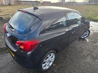 Used Vauxhall Corsa 75 HP (55 kW) 2016 Black Hatchback